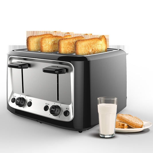 Multifunctional 4-Slot Toaster
