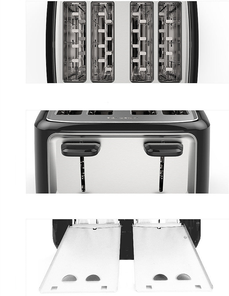 Multifunctional 4-Slot Toaster
