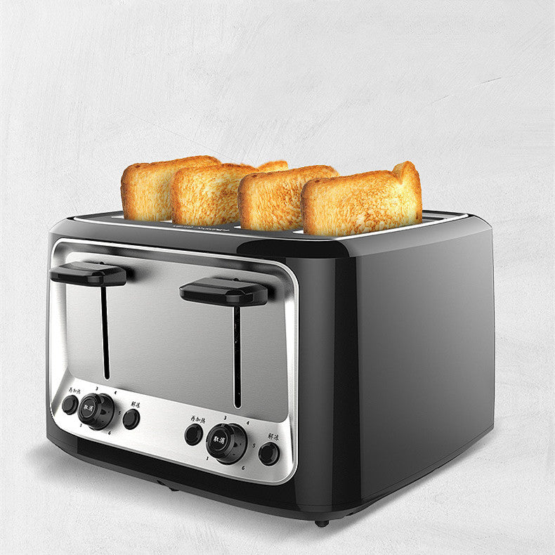 Multifunctional 4-Slot Toaster